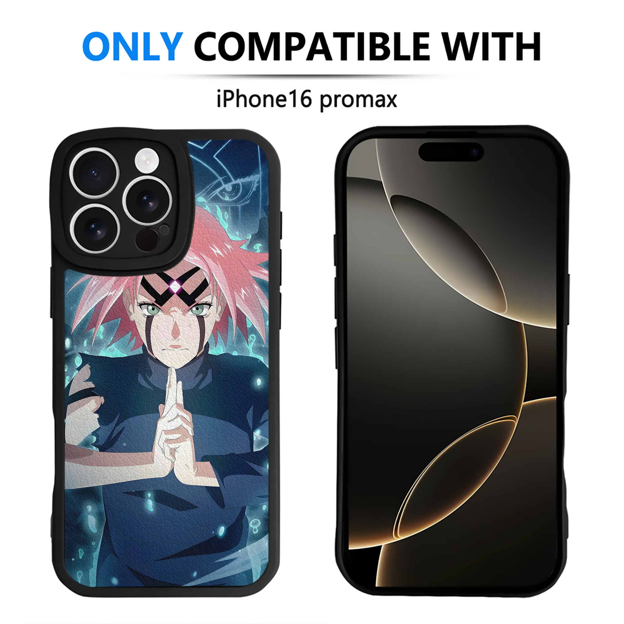 （画像用） NARUTO -ナルト- NARUTO -ナルト- 疾風伝 【iPhone 16シリーズ対応】シリコンスマホケース（レザー調） 材質：シリコン